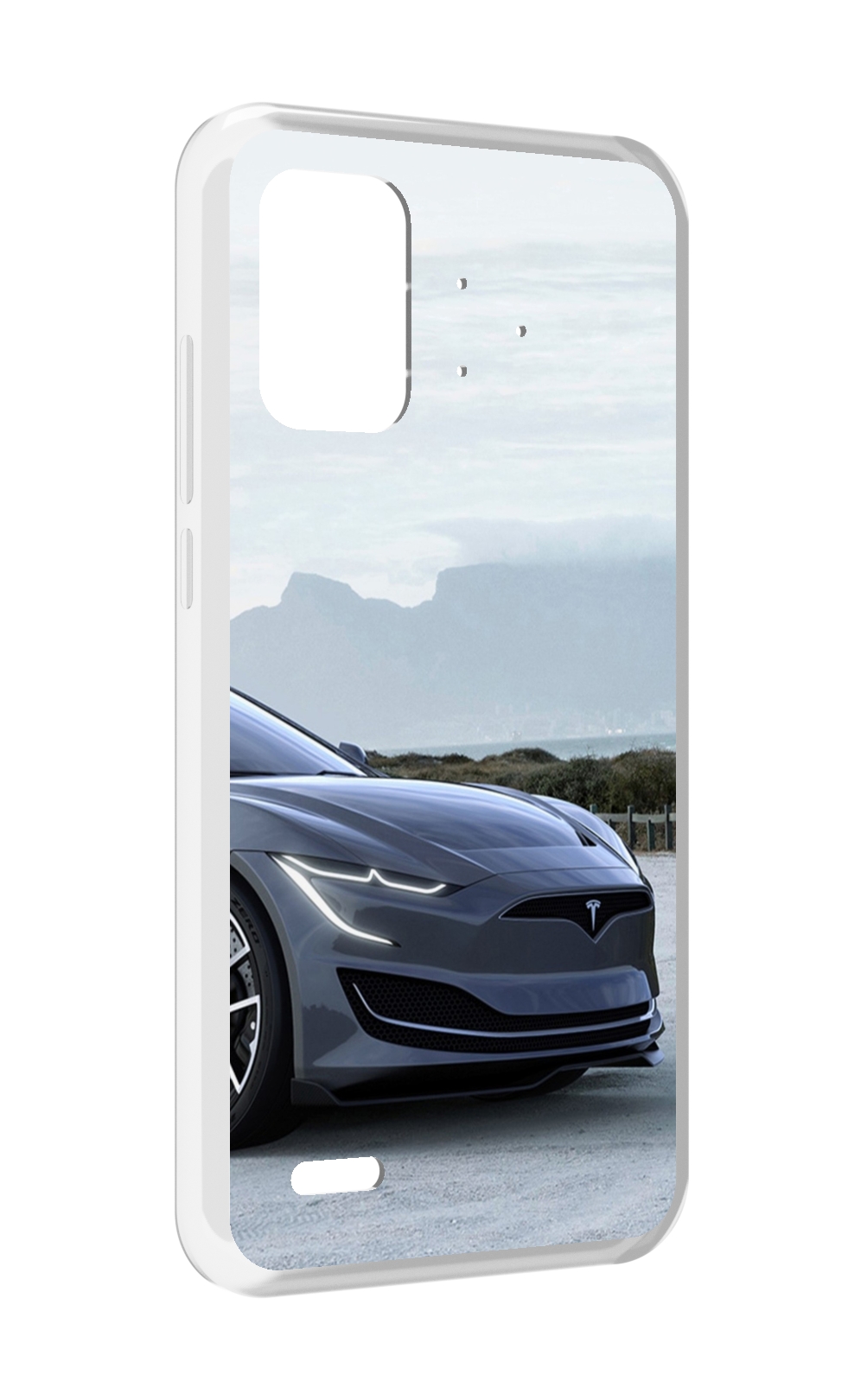 

Чехол MyPads tesla 2 мужской для UMIDIGI Bison Pro, Прозрачный, Tocco