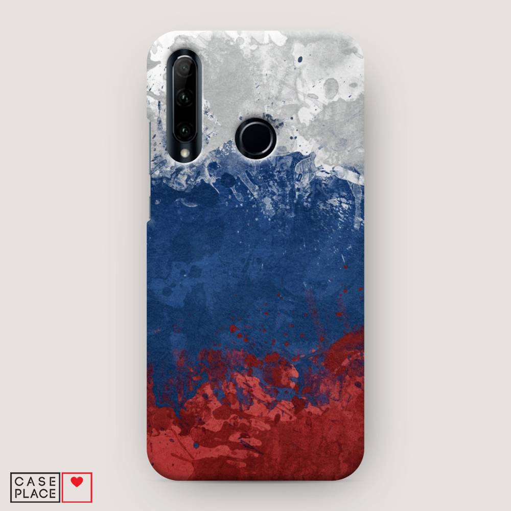 

Чехол Awog "Флаг России неровный" для Honor 20e, 6104120-4