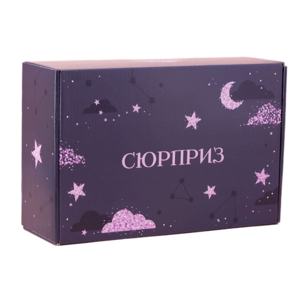 

Коробка складная подарочная "Surprise", blue (28х18.5х9.5 см), Синий, Surprise