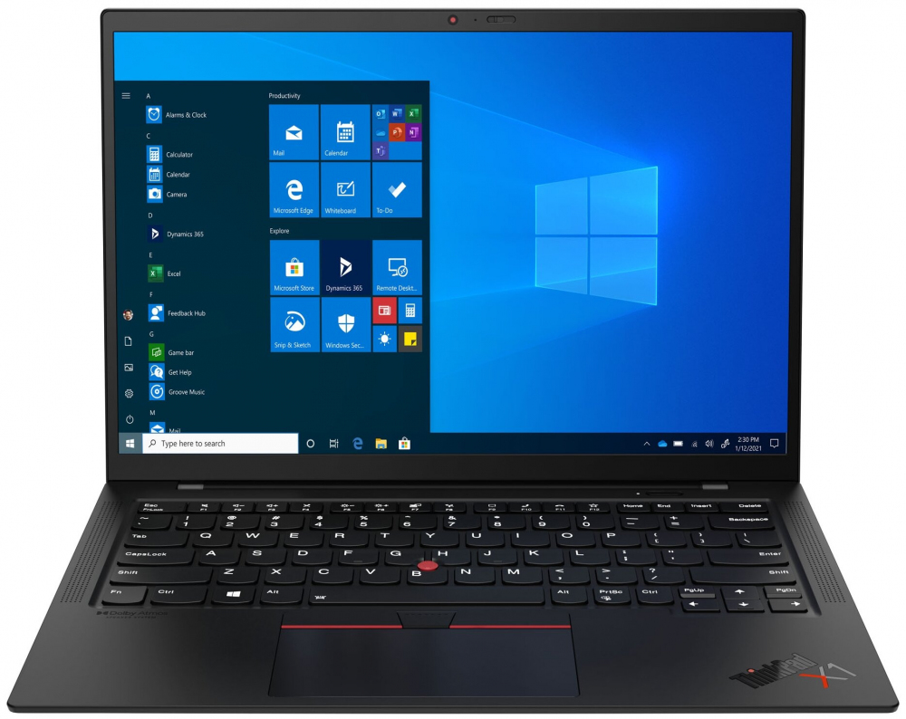 Ультрабук Lenovo ThinkPad X1 Carbon Gen 10 Black (21CB000BUS)