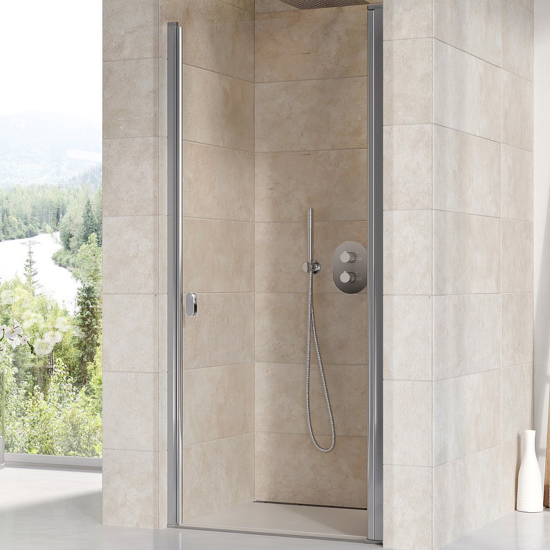

Душевая дверь Ravak Chrome CSD1-80 0QV40C00Z1 профиль Хром стекло Transparent