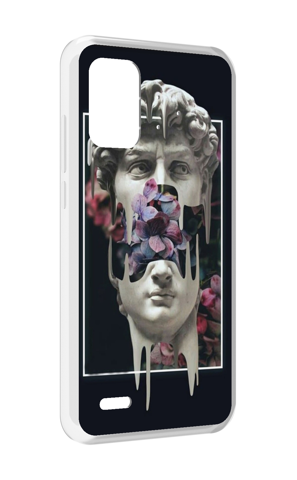 

Чехол MyPads статуя-с-цветами-внутри для UMIDIGI Bison Pro, Прозрачный, Tocco