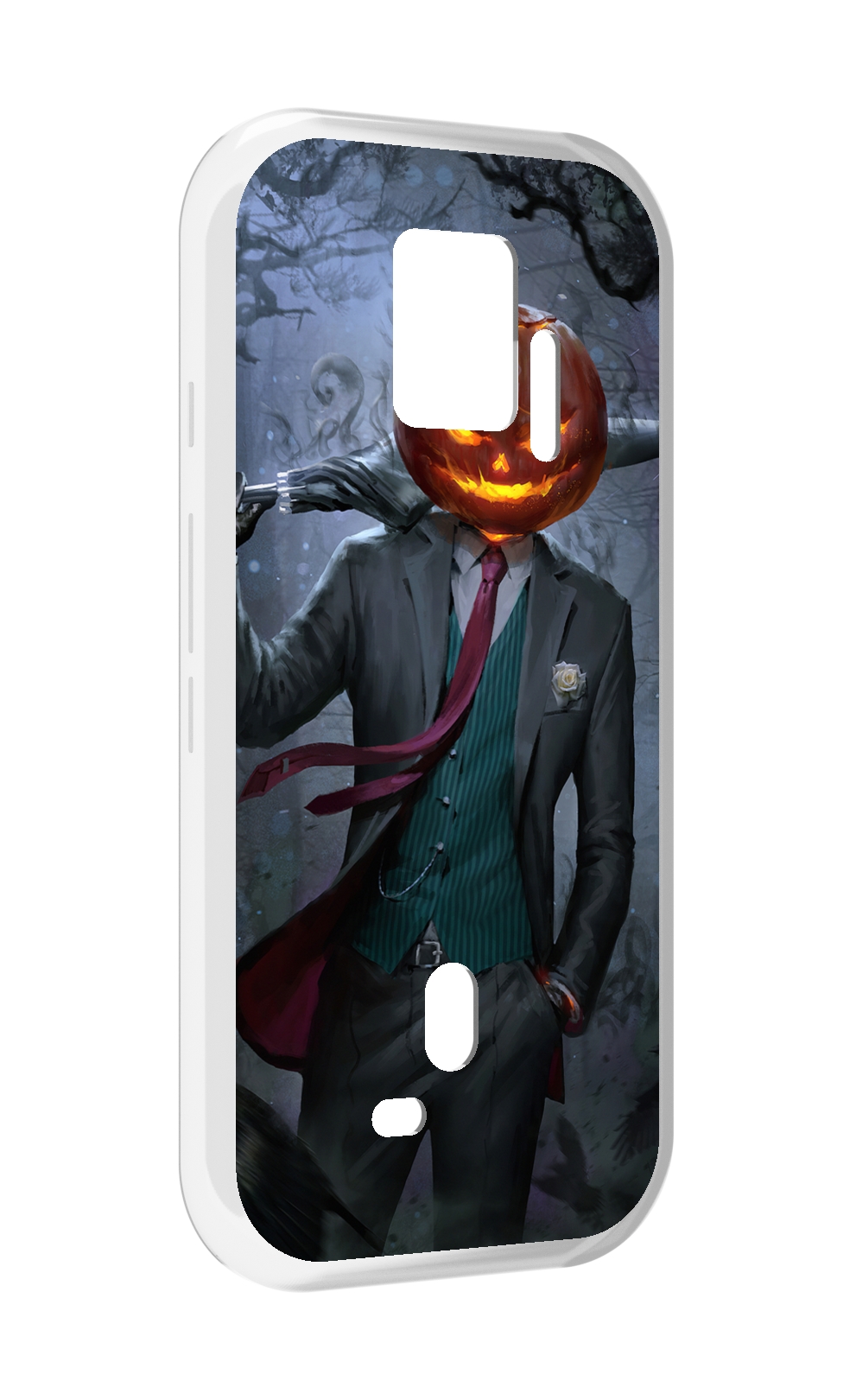 Чехол MyPads Тыква-убийца для ZTE Nubia Red Magic 7S Pro