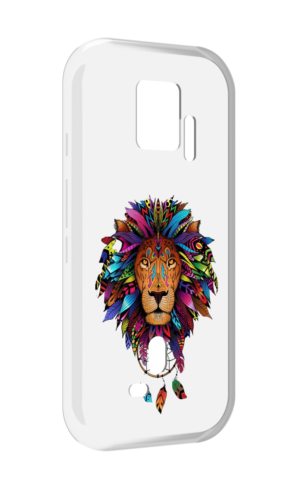 Чехол MyPads Тотемный Лев для ZTE Nubia Red Magic 7S Pro