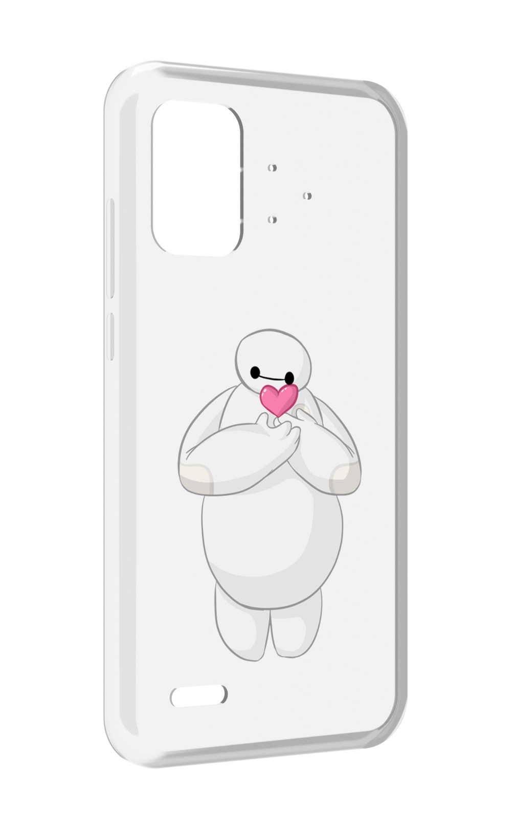 

Чехол MyPads снеговик-с-сердечком для UMIDIGI Bison Pro, Прозрачный, Tocco