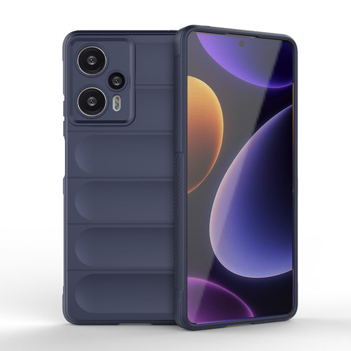 

Противоударный чехол Flexible Case для Redmi Note 12 Turbo ,синий, 394101948