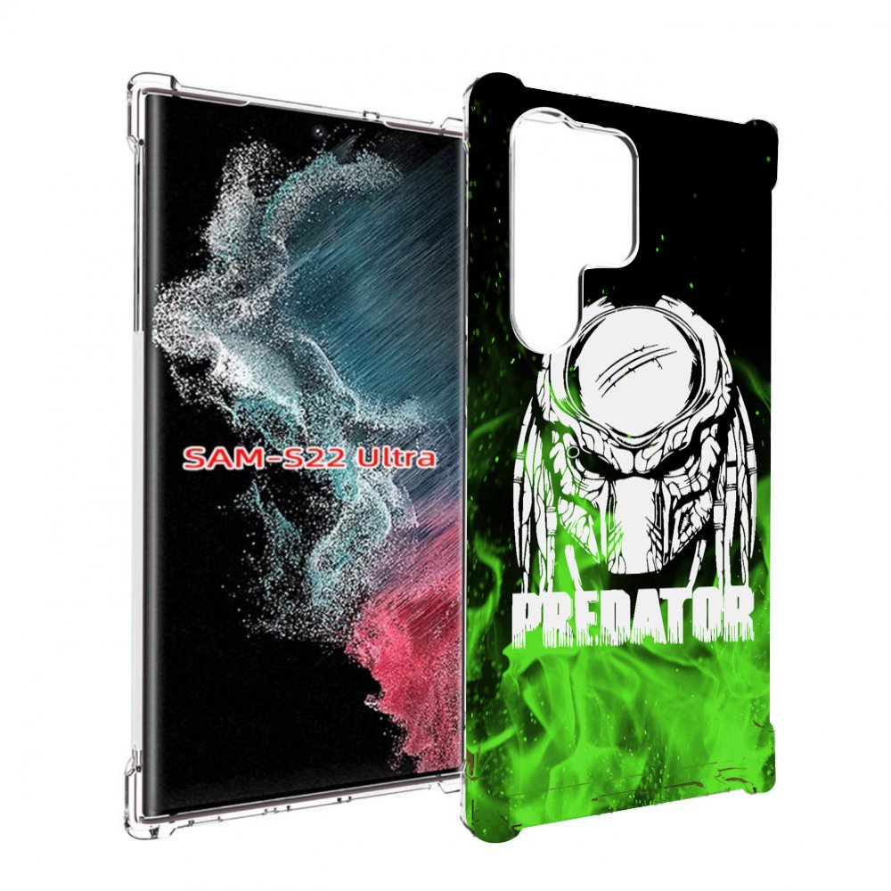 

Чехол MyPads Знак-хищника для Samsung Galaxy S23 Ultra, Прозрачный, Tocco