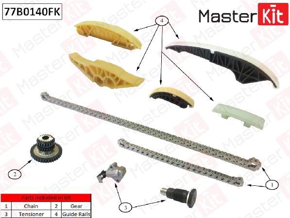 

К-Т Грм Masterkit 77b0140fk Vag Cjxc MasterKit арт. 77B0140FK