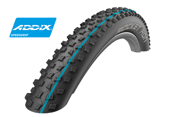 

Велопокрышка Schwalbe ROCKET RON 29X2.10 PERFORMANCE FOLDING B/B-SK HS438 ADDIX, 67EPI EK, Черный, Rocket Ron