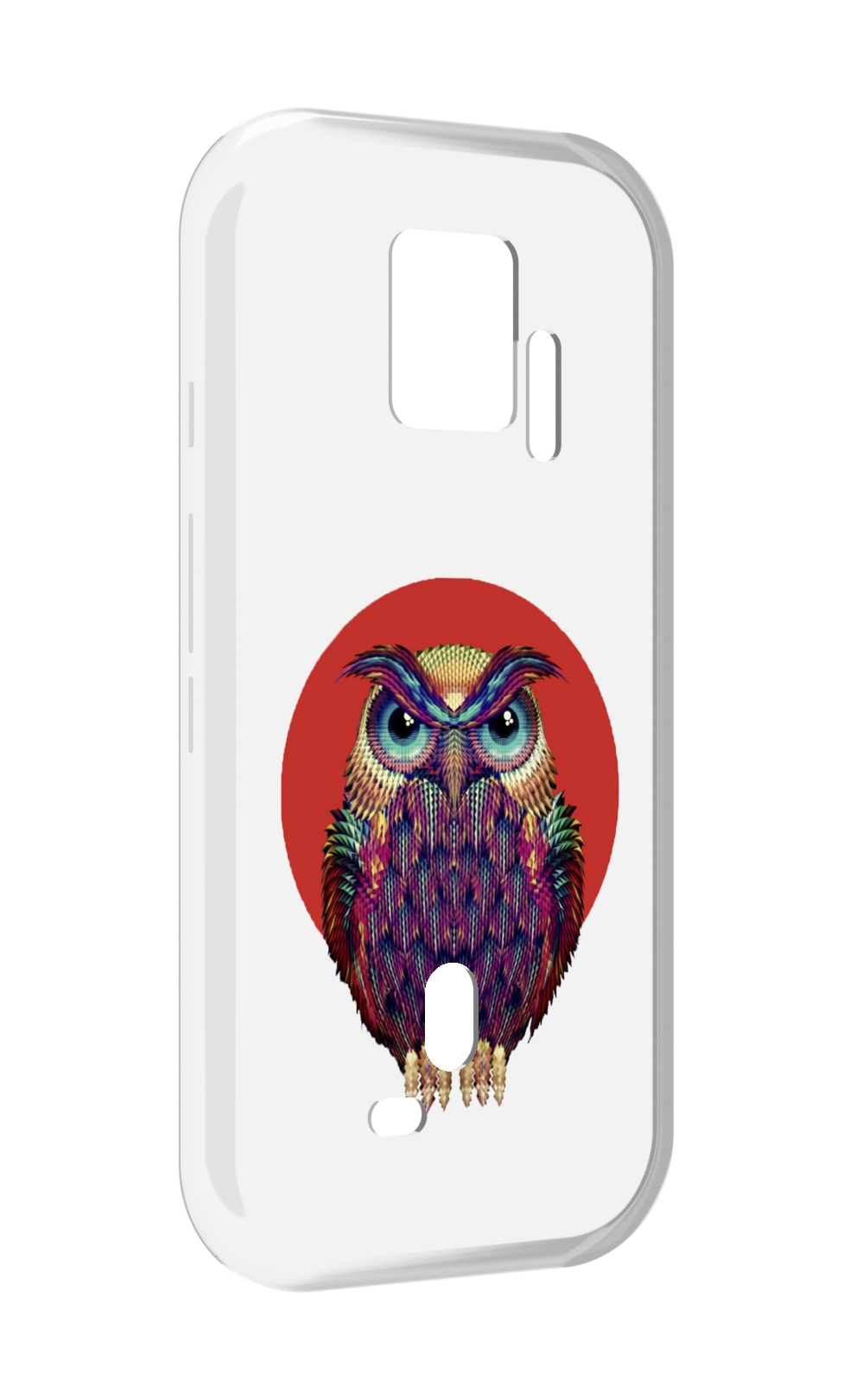 

Чехол MyPads Сова 3 для ZTE Nubia Red Magic 7S Pro, Прозрачный, Tocco