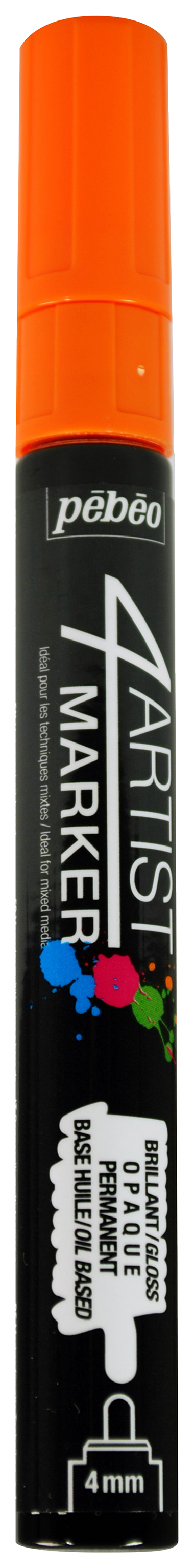 

Маркер масляный Pebeo 4 Artist Marker PEB-580135 4 мм Оранжевый