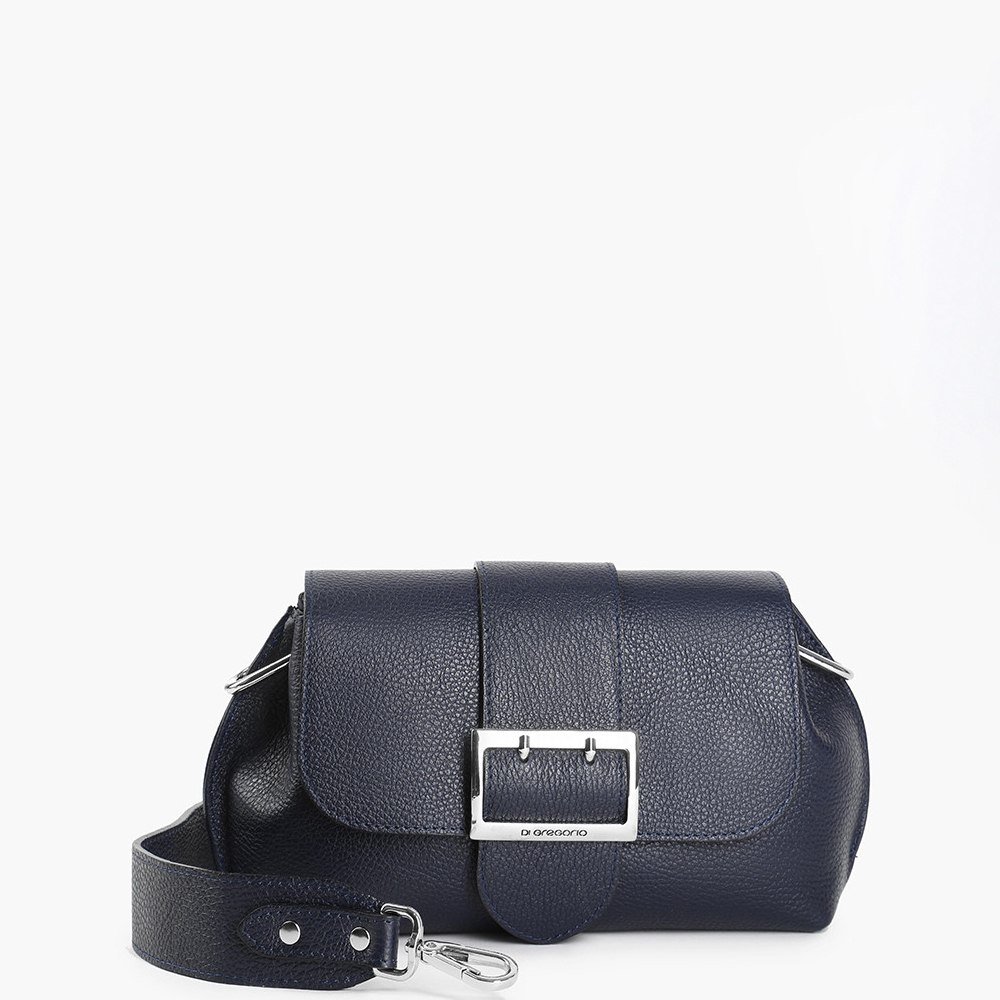

сумка кросс-боди di gregorio 8745 dgr vitello blu, 8745