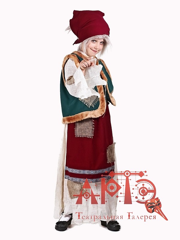 

Костюм "Баба-Яга" (Цв: Разноцветный Размер: 38), 230-NCH