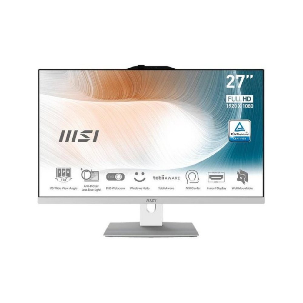 

Моноблок MSI Modern AM272P 1M-678XRU белый (9S6-AF8232-678), Modern AM272P 1M-678XRU