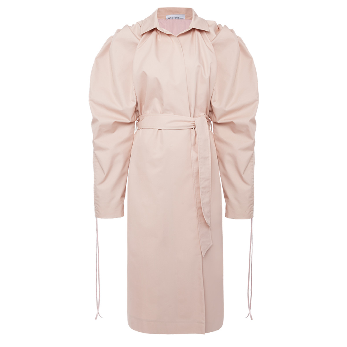 

Плащ женский Katya Heilis 15686 оранжевый S/M, 15686