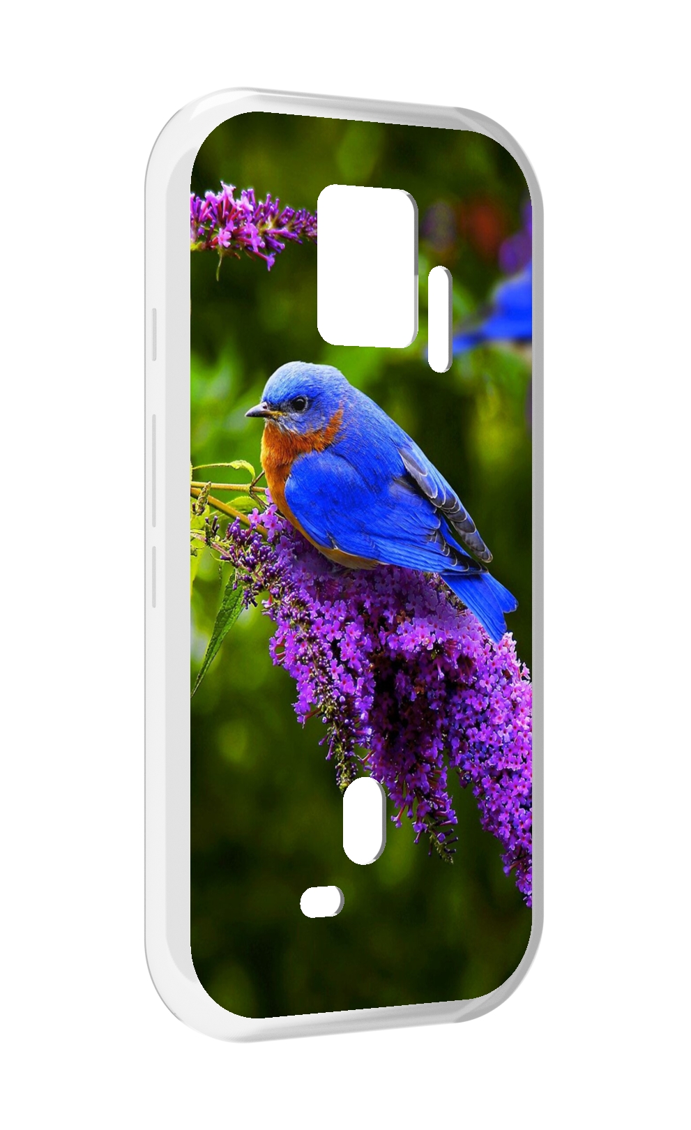 

Чехол MyPads Птица-сиреневая для ZTE Nubia Red Magic 7S Pro, Прозрачный, Tocco