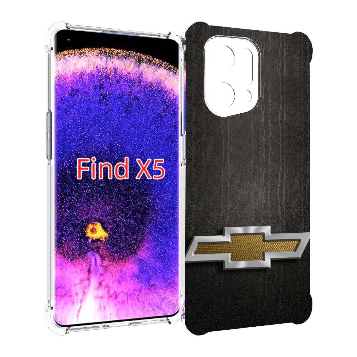 

Чехол MyPads chevrolet 2 для Oppo Find X5, Прозрачный, Tocco