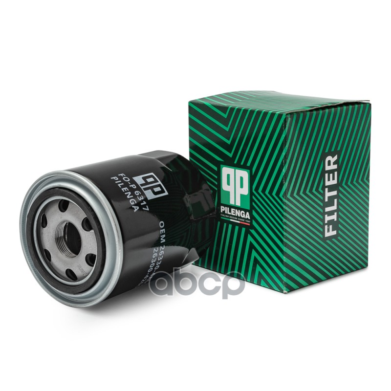 

Фильтр Масляный, Hyundai Fo-P6317 PILENGA арт. FO-P6317