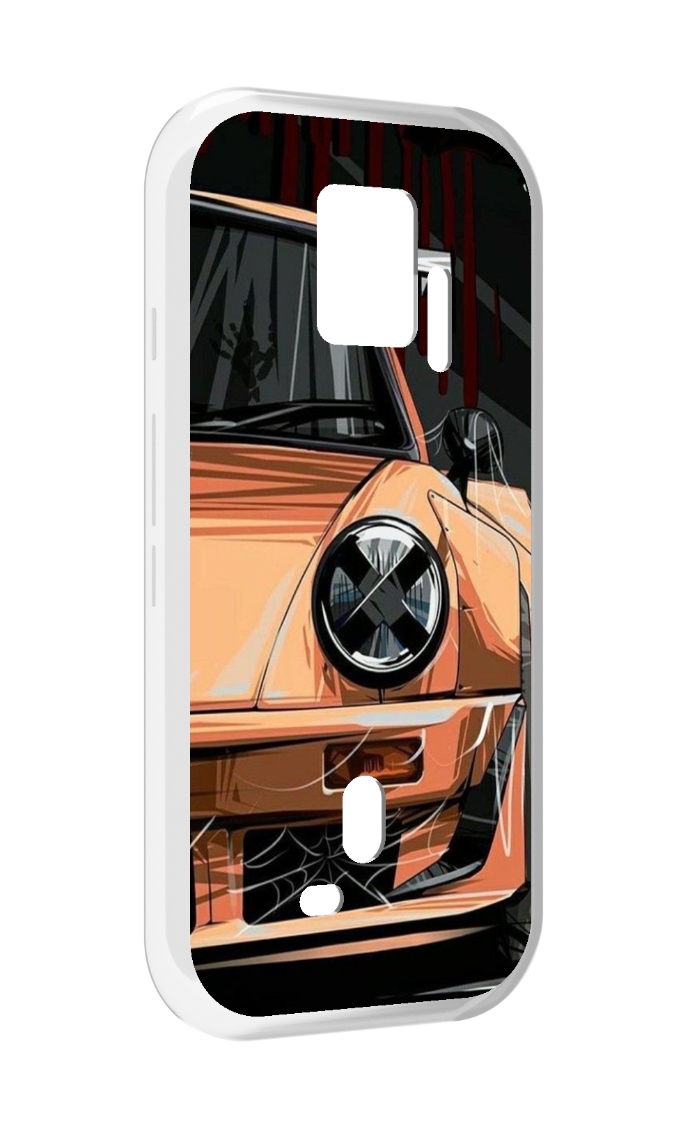 

Чехол MyPads Порш мужской для ZTE Nubia Red Magic 7S Pro, Прозрачный, Tocco