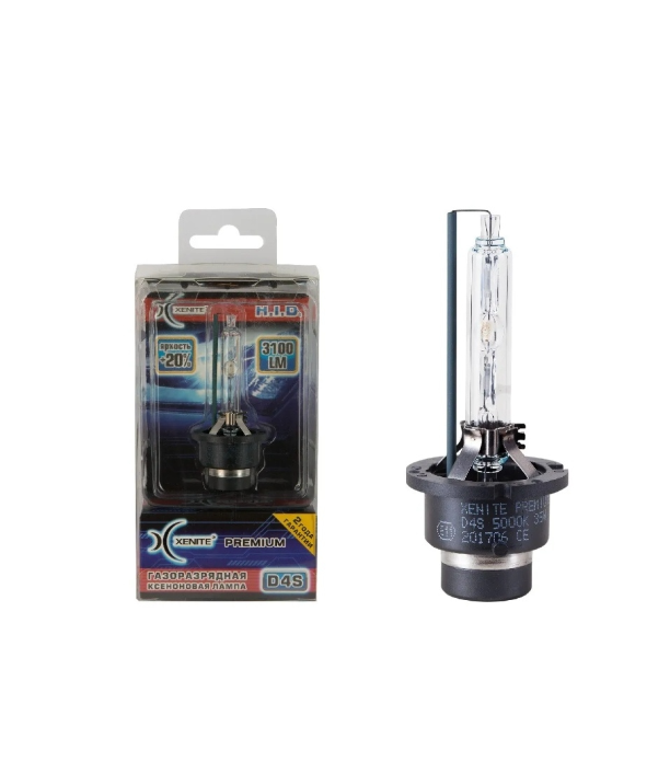 

Ксеноновая лампа D4S Premium Яркость +20 (4300К) (упаковка 1 шт.)