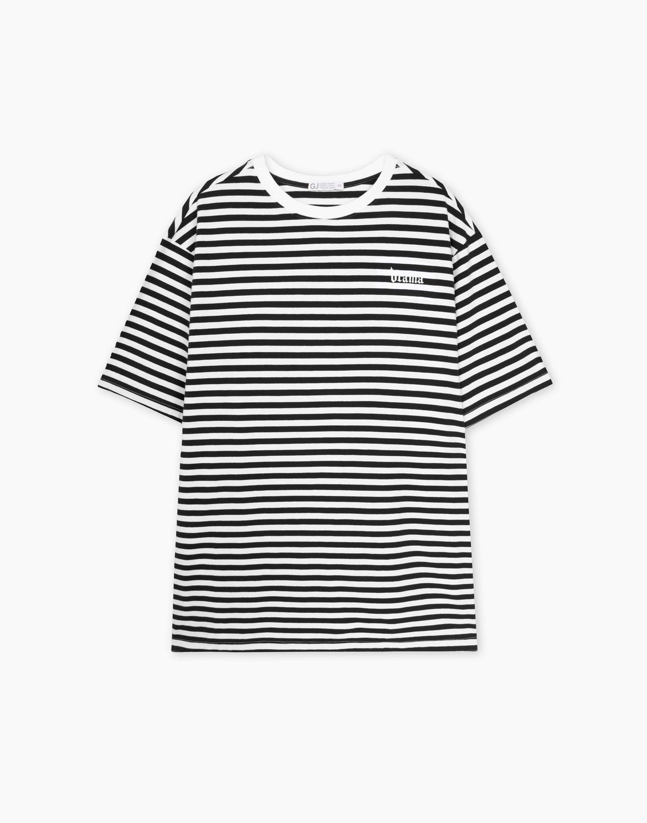 

Футболка женская Gloria Jeans GKT022660 черный/белый XS/164, GKT022660