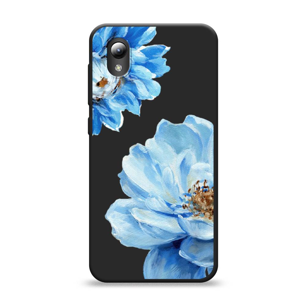 

Чехол Awog на ZTE Blade L8 / ЗТЕ Блэйд L8 "Голубые клематисы", Разноцветный, 132852-1