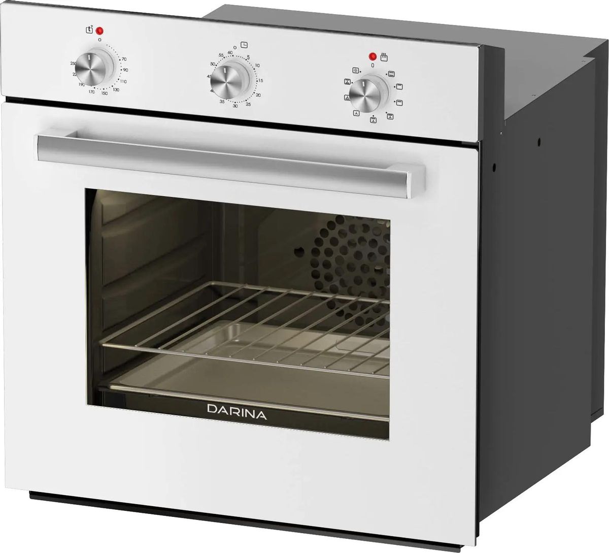 

Духовой шкаф Darina 1U BDE 111 707 W, белый/белый