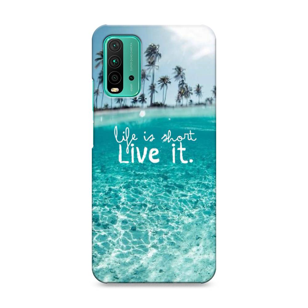 

Пластиковый чехол "Live it" на Xiaomi Redmi 9T, 39820-5