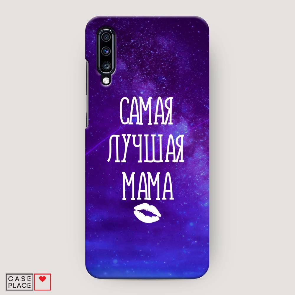 фото Пластиковый чехол "лучшая мама" на samsung galaxy a70 awog