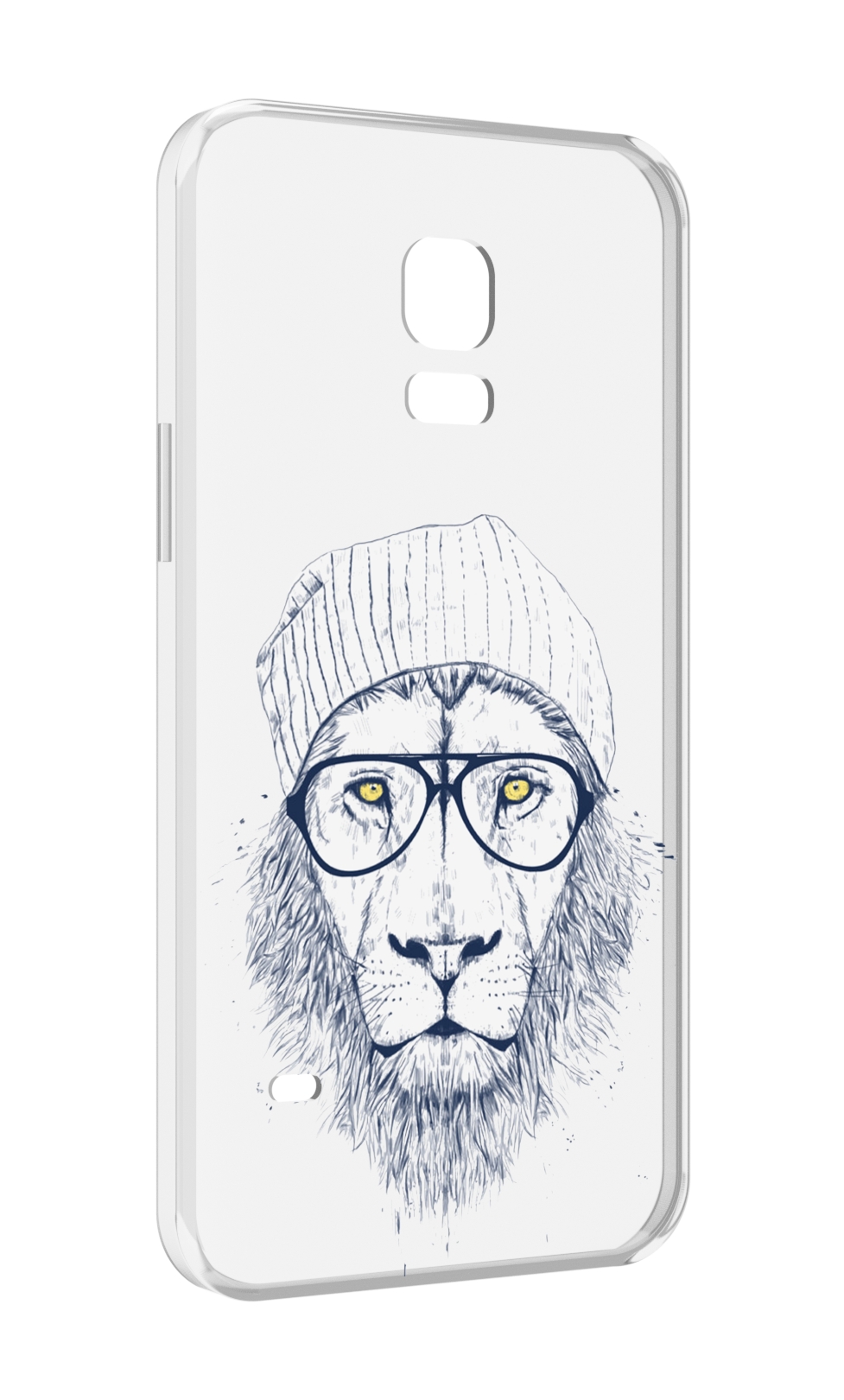 

Чехол MyPads хиппи лев для Samsung Galaxy S5 mini, Прозрачный, Tocco