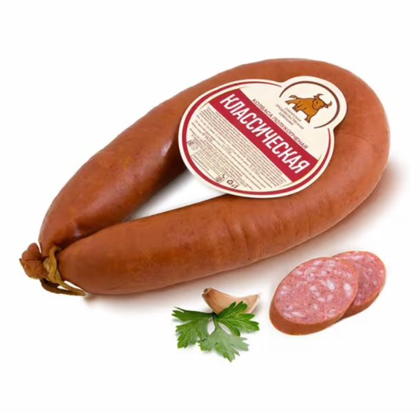 

Колбаса СПК Классическая полукопченая