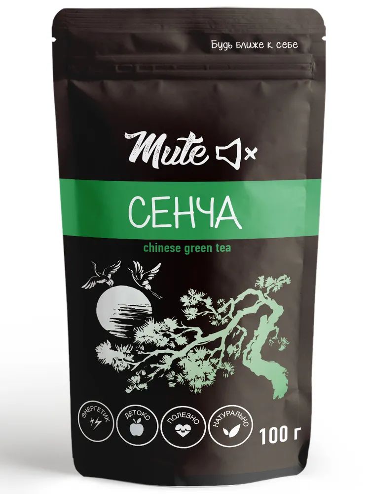 Чай зелёный Mute сенча, 100 г