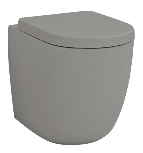 

ArtCeram Унитаз приставной ArtCeram File 2.0 FLV005 grigio oliva, безободковый