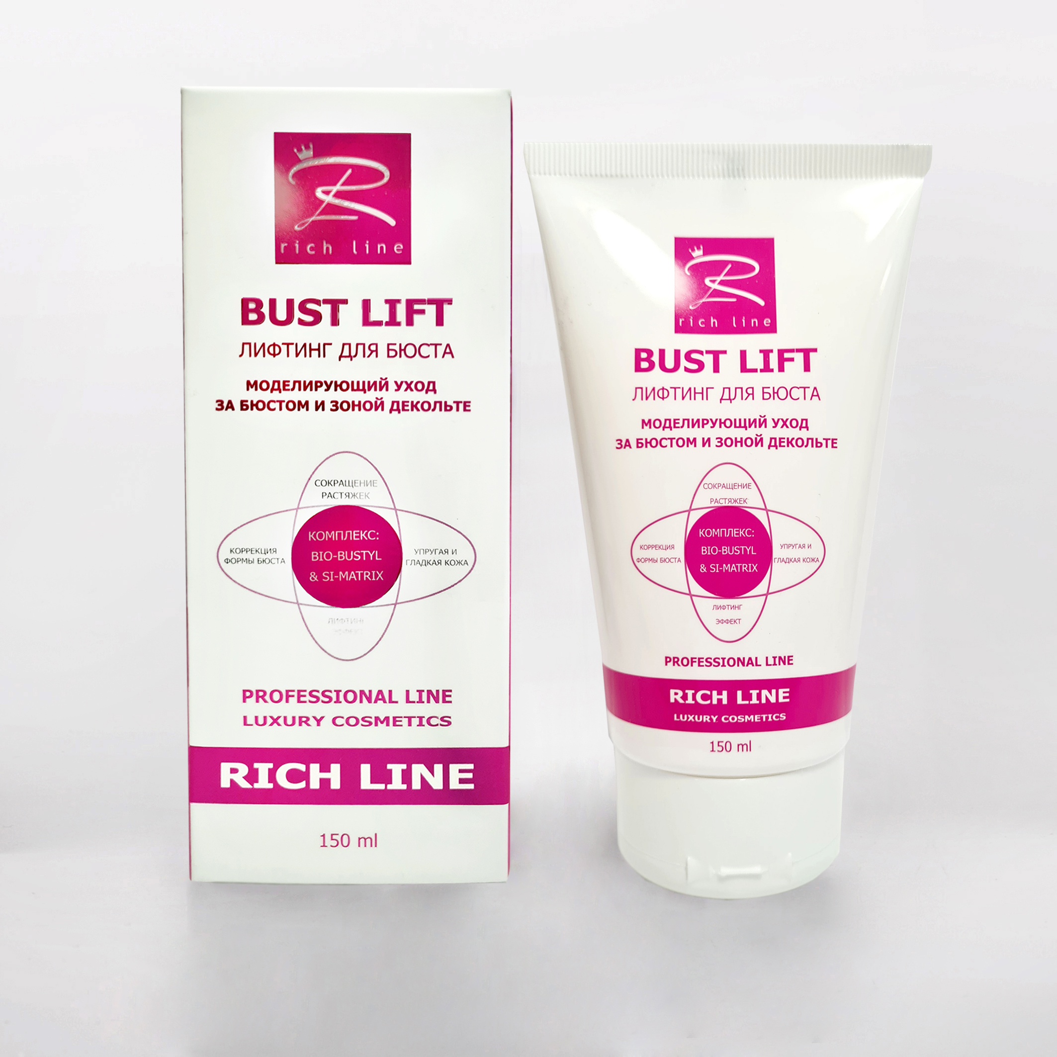 

Лифтинг Rich Line Bust lift корректирующий уход за бюстом 150 мл