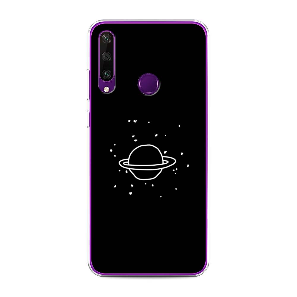 

Чехол Awog на Huawei Y6p "Дудл Юпитера", Белый;черный, 6103250-4