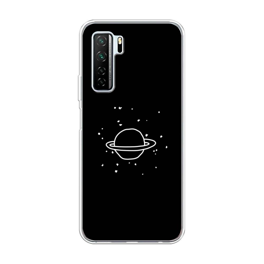 

Чехол Awog на Huawei P40 lite 5G "Дудл Юпитера", Белый;черный, 6103050-4