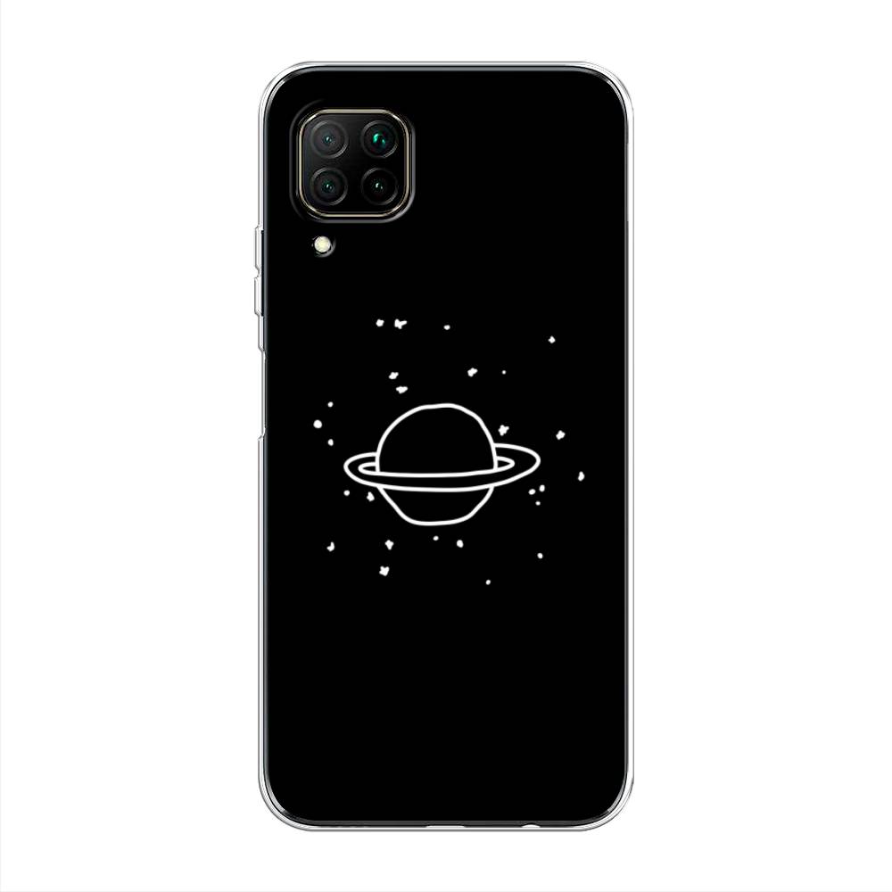 

Чехол Awog на Huawei P40 Lite "Дудл Юпитера", Белый;черный, 611650-4