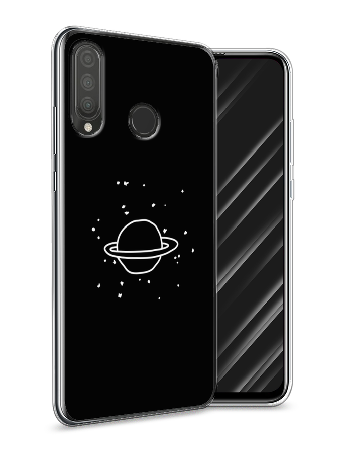 

Чехол Awog на Huawei P30 Lite "Дудл Юпитера", Белый;черный, 67950-4