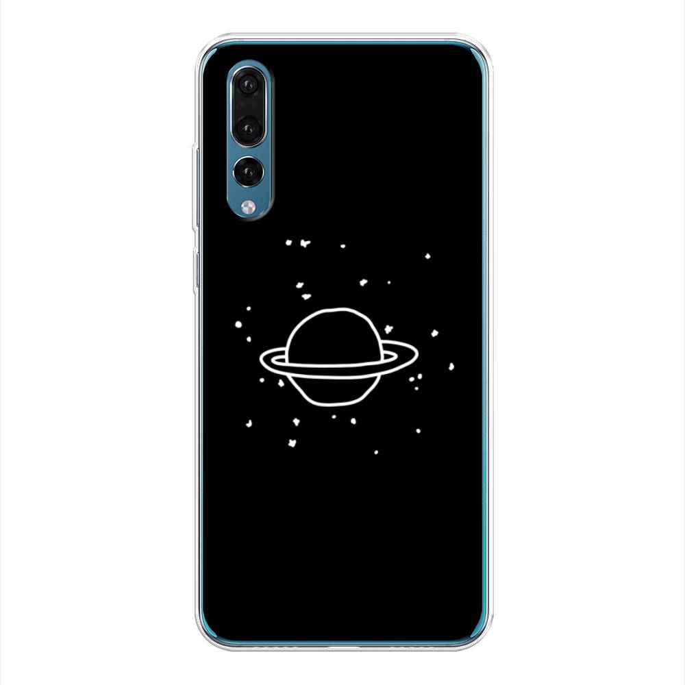 

Чехол Awog на Huawei P20 Pro "Дудл Юпитера", Белый;черный, 65050-4