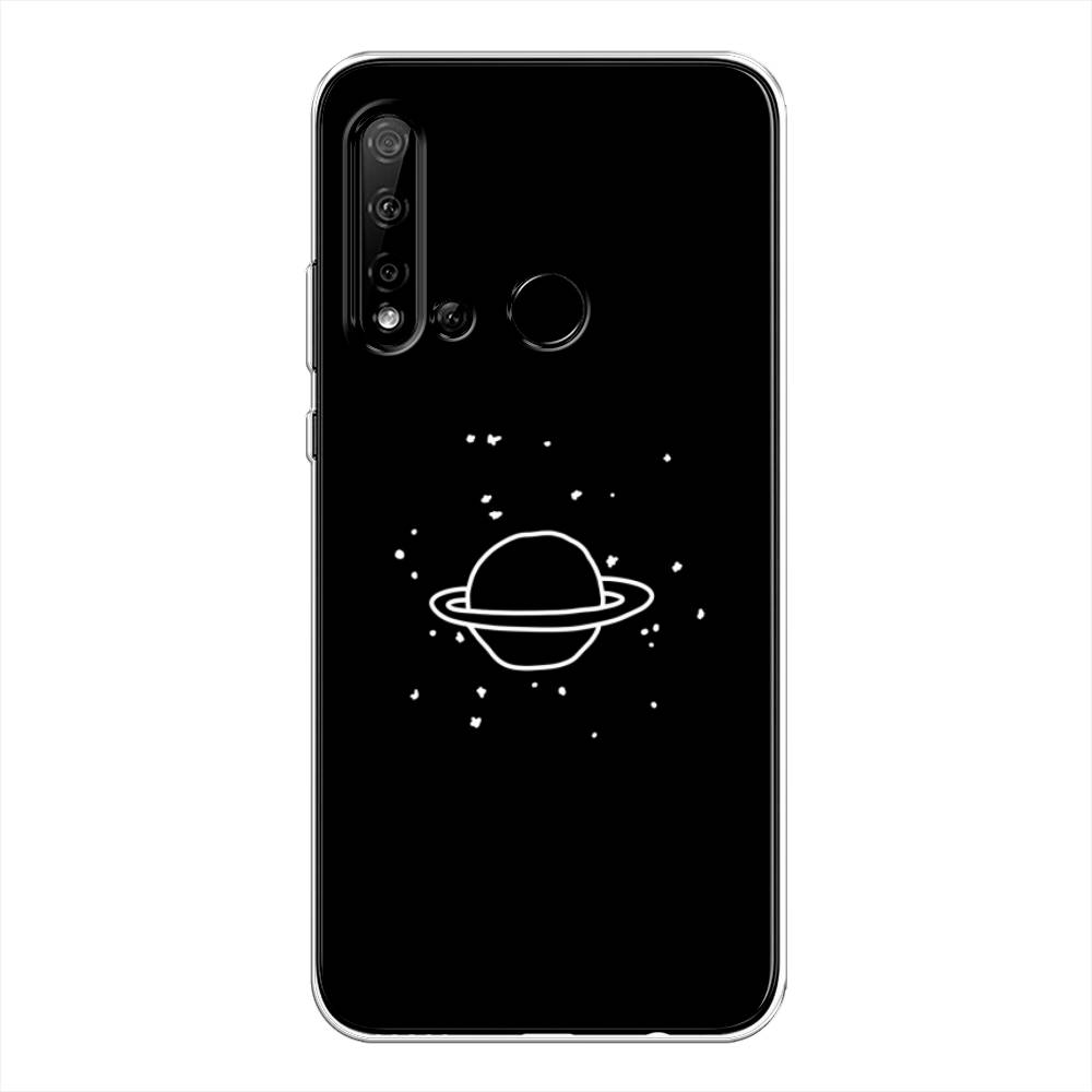 

Чехол Awog на Huawei P20 lite 2019 "Дудл Юпитера", Белый;черный, 69750-4