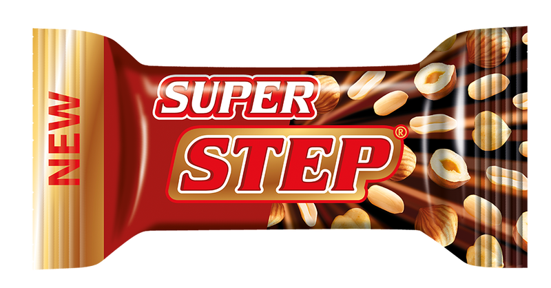 Конфеты глазированные Степ Super Step