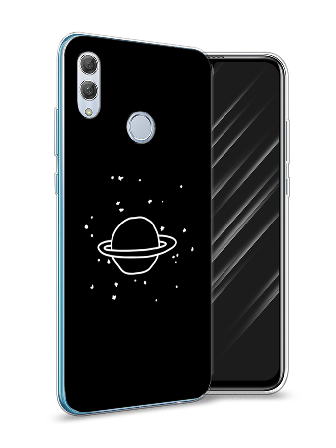 

Чехол Awog на Huawei P Smart 2019 "Дудл Юпитера", Белый;черный, 67250-4