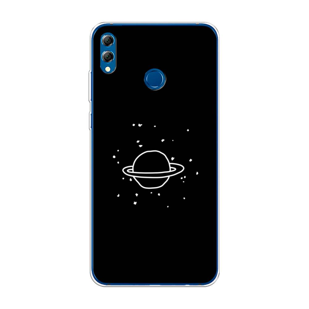 

Чехол Awog на Honor 8X Max "Дудл Юпитера", Белый;черный, 66550-4