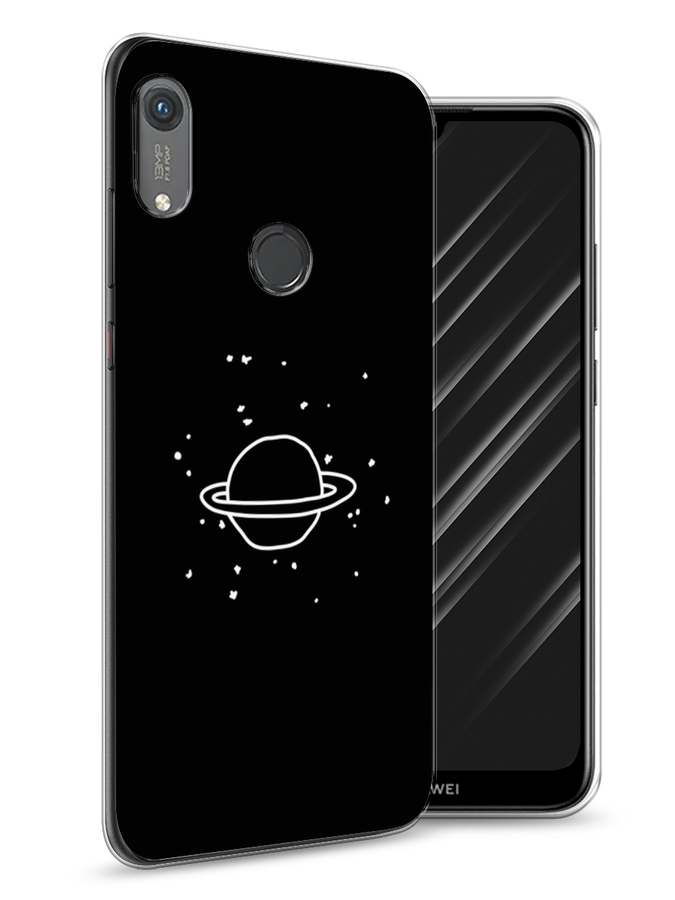 

Чехол Awog на Honor 8A (8A Pro/Prime) "Дудл Юпитера", Белый;черный, 68750-4