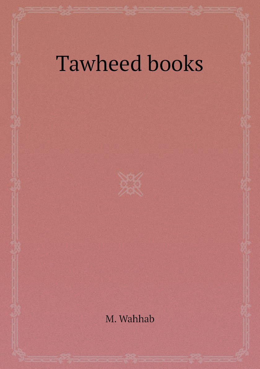 

Tawheed books