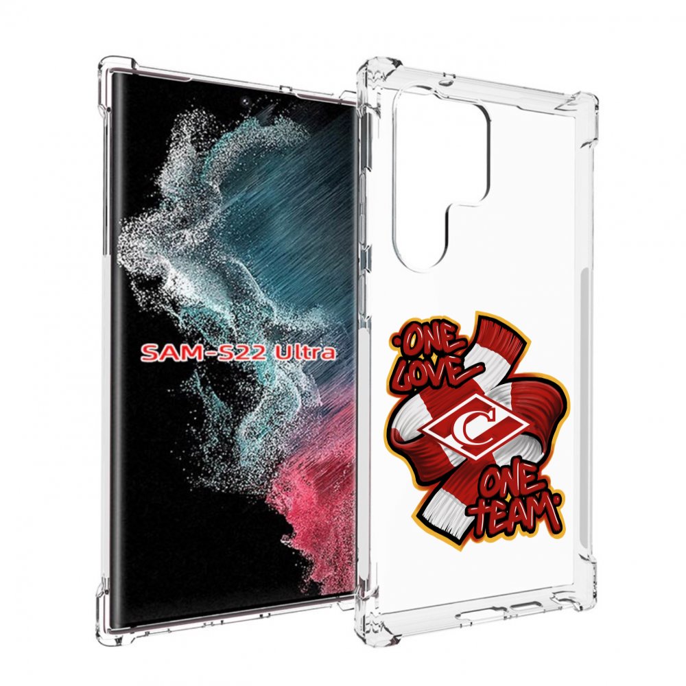 

Чехол MyPads Одна любовь-Спартак для Samsung Galaxy S23 Ultra, Прозрачный, Tocco