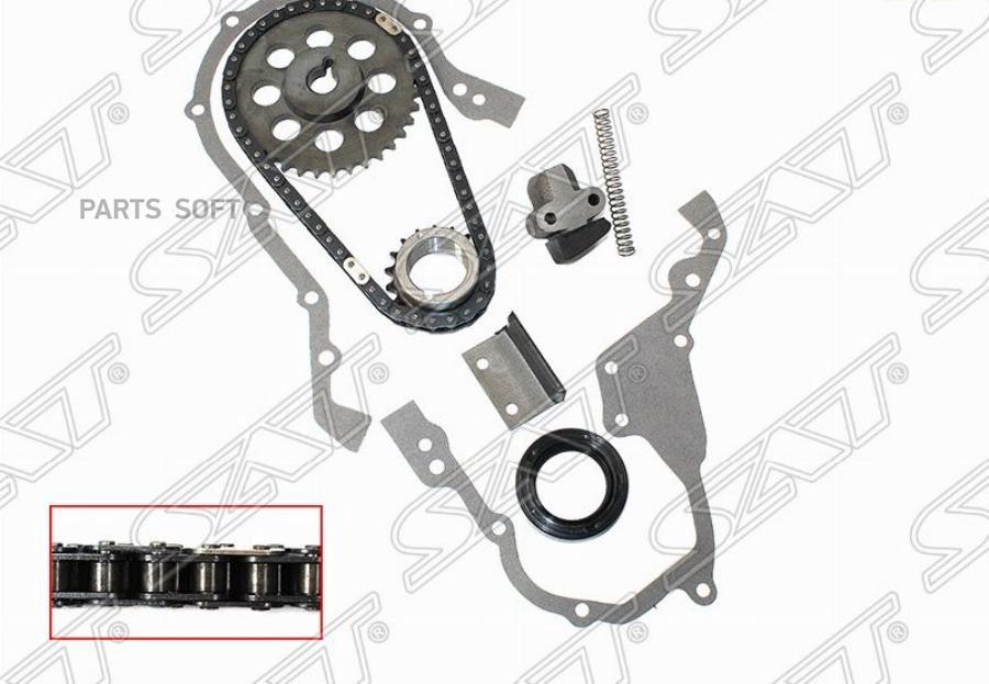 

Комплект Цепи Грм Toyota 4k/5k/7k 88- Sat арт. TK-TY108-A