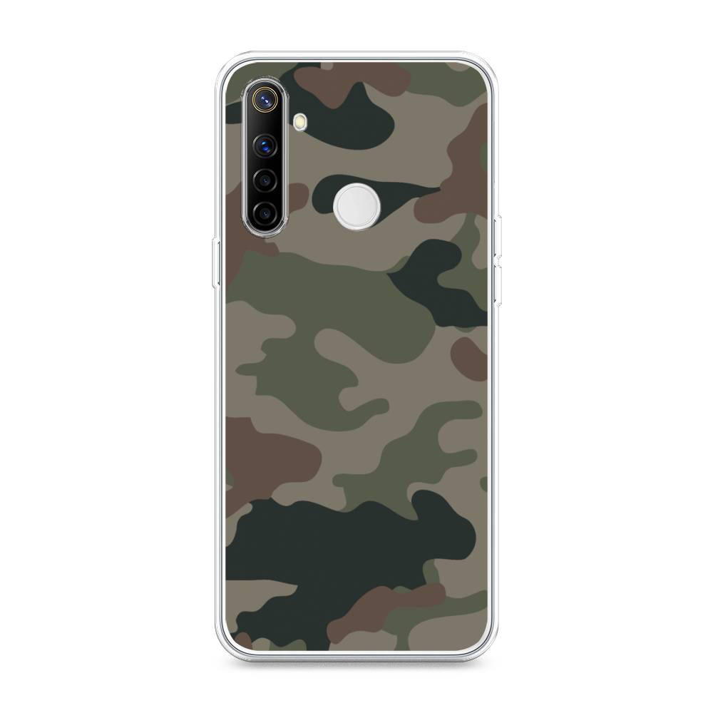 фото Силиконовый чехол "камуфляж 1" на realme 6i awog