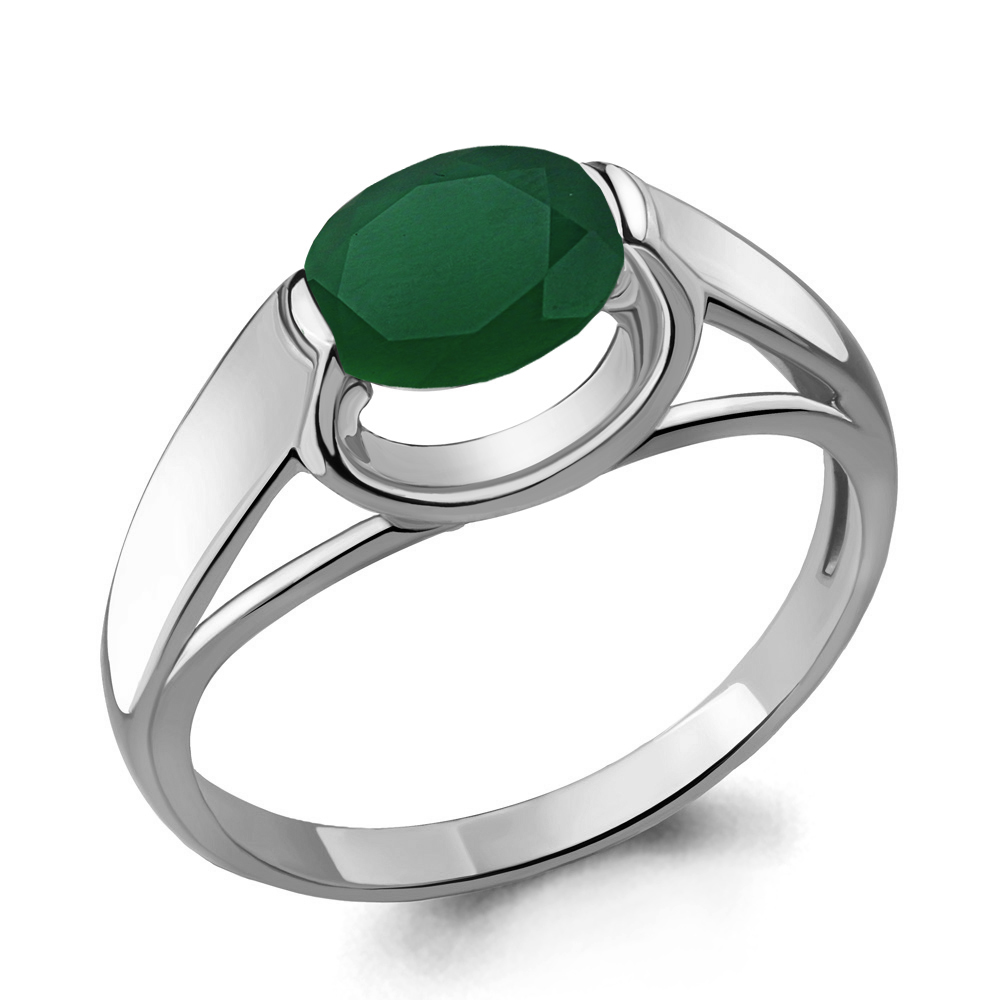 

Кольцо из серебра с агатом р. 21 Aquamarine 6914809_925_р, 6914809_925_р