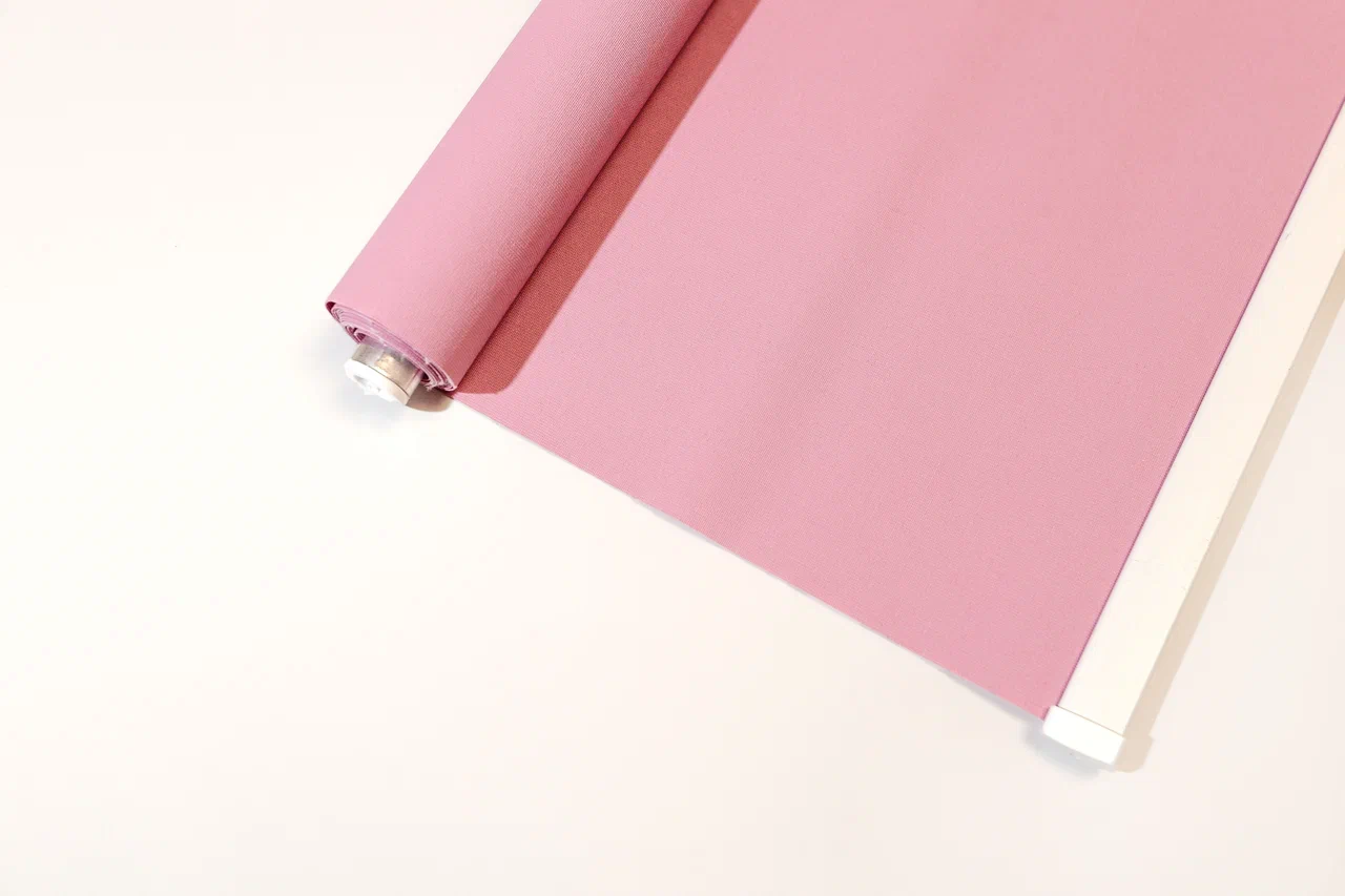 

Рулонная штора RolisBlinds mini пыльная роза на окна 95 (ширина) Х 190 (высота)., 804